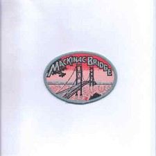 Vintage Mackinac Bridge Michigan Patch picture