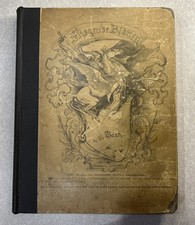 ANTIQUE Fliegende Blätter 1890 Band XCII No 2319-2344  German Satire Book picture