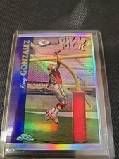 Topps Chrome 1997 Tony Gonzalez Draft Pick Refractor #24 Chiefs  picture