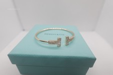 Gift.18kTlfanyCobracelet in yellow gold and diamonds picture