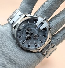 Luxury Diesel Only The Brave 10 Bar Gray Dial Refurbished Men's Wrist Watch picture