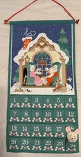 Avon 1987 Advent Countdown To Christmas Calendar Vintage 1987 With Mouse & Bag picture