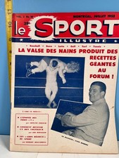 1953 Jul Le Sport Illustre' Montreal Canadian Magazine Big Jackie Robinson Issue picture