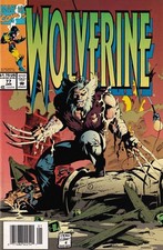 Wolverine #77 Newsstand Cover (1988-2003) Marvel Comics picture