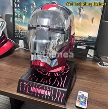 1:1 Iron Man MK5 Helmet LED Base 3 Colors LED Stand Bracket Kids Birthday Gift picture