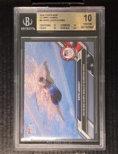 BGS 10 Katie Ledecky 2024 Topps Now Olympic Games - #9 /2900 (RC) picture
