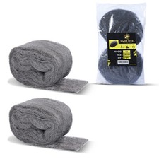 60FT Steel Wool Grade # 1 - Coarse (2 x 30FT)  Mice Control, Protect Home, Vents picture