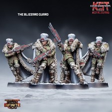 Vostroyan Russian Guard 10 models 32mm scale with Bases included Unpainted picture