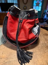 Holy Cow Couture HCC Feedbucket black and red picture