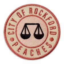 Vintage Rockford Peaches. A League Of Their Own Patch. AAGPBL. Iron On. 3