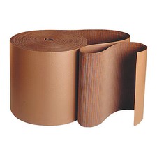 Zoro Select Sf24b Corrugated Wrap, 250 Ft, Brown, Roll, Sf24b picture