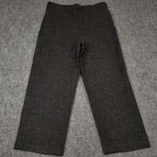 Woolrich Vtg 60's 70's Flannel Tweed Pants 40 (fits 38X29) Wool Nylon Mid-Heavy picture