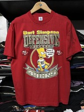 90s Bart Simpson 49 Ers basic style Remake T shirt San Francisco 49ers HN1988 picture