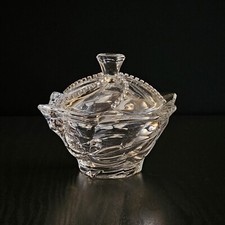 Le Monde Crystal Box with Rhinestones, Trinket Casket, Bejeweled Gift Box picture