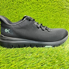 Kuru Flex Via Womens Size 10 Black Green Athletic Running Walking Shoes Sneakers picture