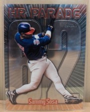 1999 Topps Chrome HR PARADE #461 Sammy Sosa HISTORIC HOME RUN 62 RARE VARIATION picture