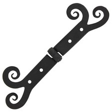 Hand Forged Iron Scroll Hinge 10