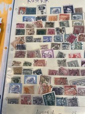 Massive Vintage AUSTRIA Colliecfton 2200 Mint & used stamps From Past 125 Years picture
