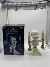 Vintage 1995 Trendmasters Casper The Friendly Ghost Candelabra In Box Halloween picture