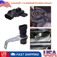 2Pcs Camshaft & Crankshaft Position Sensor for Chevy Silverado C/K 1500 GMC OHV picture