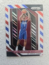 2018-19 Panini Prizm - Shai Gilgeous-Alexander #184 Red White & Blue Prizm (RC) picture