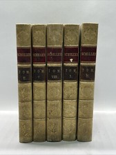 1844- Schiller Fämmtliche Werfe- German - Set of Five picture