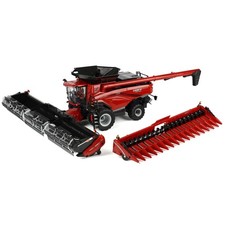 ERTL 1/32 Case IH Axial-Flow AF11 Combine w 2 Heads Prestige Collection 44364 picture