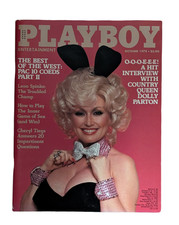 Dolly Parton Playboy October 1978 Vintage Magazine Cover Poster picture