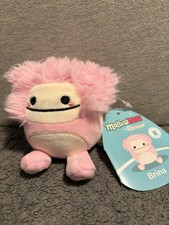 Squishmallow Mallowmees Series 2 Squishy Brina Bigfoot BNWT  picture