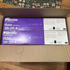 Filtrete Ultra Allergen Reduction Deep Pleat Filter, 20x20x4 In. 2 Pk MPR 1550 picture