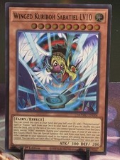 Winged Kuriboh Sabatiel LV10 MAMO-EN006 Ultra Rare 1st Edition NM picture