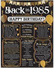 38Th Birthday Party Decorations for 38Th Birthday (Thirty-Eight) - Remembering picture