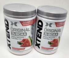 2x XTEND Original 7G BCAA Powder, Watermelon Explosion 30 Serv 0 Sugar EXP 09/27 picture