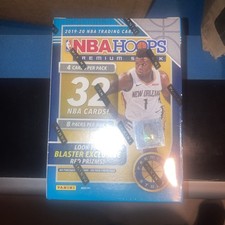 2019-2020 Panini NBA Hoops Premium Stock Blaster Box Cards SEALED picture