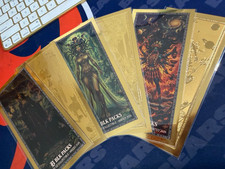 Authentic GoldBack 3 X Leaf Foil Notes 1/20 Troy Oz. UNC + BLK PACKS MOMENT picture