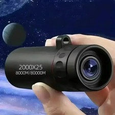 2000x25 HD Monocular Telescope Mini Portable for Camping Hunting Birdwatching picture