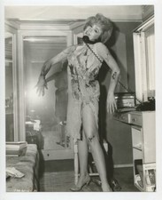 Edie Adams 1960 Candid On Set Original Photo Horror It's A Mad World Slasher picture