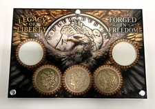 1878-CC, 1884-CC, & 1890-CC Morgan Silver Dollar With Holder picture
