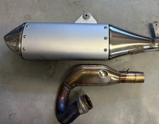 2025/26 Ducati DESMO 450 MX OEM Exhaust Manifold & Silencer 57015422A 57316193A picture