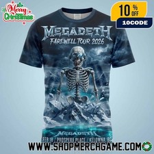 Megadeth Farewell Tour 2026 Kelowna BC Feb 18 Prospera Place D2149 picture