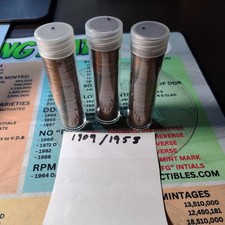Lincoln Wheat Small Cent Lot 150 mixed Business Strike Copper picture