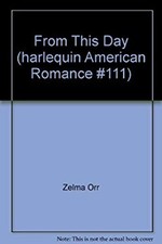 From This Day Mass Market Paperbound Zelma Orr picture