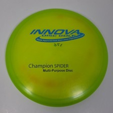 Innova Champion Spider PFN Rare Collector Patent #, Rancho Stamp,  Green, 176g picture