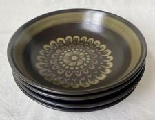 4Pc VTG Mikasa Terra Stone Terrazo Cereal Bowls 7502 Handpainted Japan picture