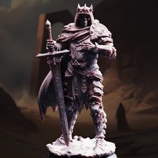 Skeleton King - Ridan the Everlasting 32mm Resin Miniature D&D 3D Print DND picture