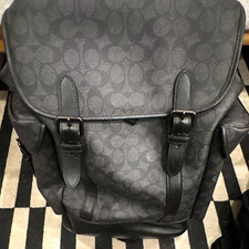 Coach Signature Black/Gray Large.  (Original price 700$) picture