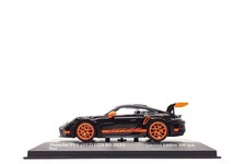 Minichamps 1:43 Porsche 911 GT3 RS (992) in Black / Orange Wheels picture
