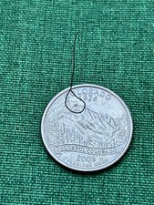 2006 P Colorado State Quarter Mint error.on reverse extra boulder on mountaintop picture