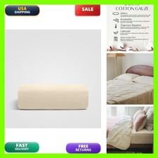Crane Home Dune Crinkled Comfort King Fitted Sheet Sandy Beige 100 Cotton Gauze picture
