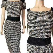 Very Nice St John Tweed Career Dress sz 12 picture